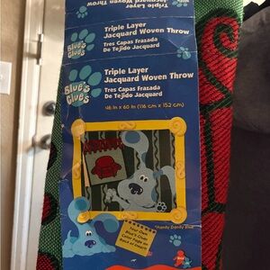 Blue's Clues Jacquard Woven Throw